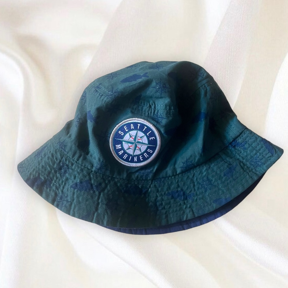 Vintage Trader Joe’s x Seattle Mariners Reversible Bucket Hat